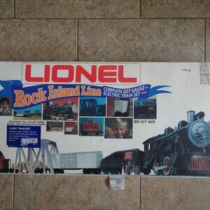 Lionel Rock Island Line - 027 Gauge - Electric Train Set - Vintage - Pre-owned